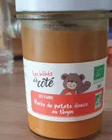 Purée de patate douce au thym