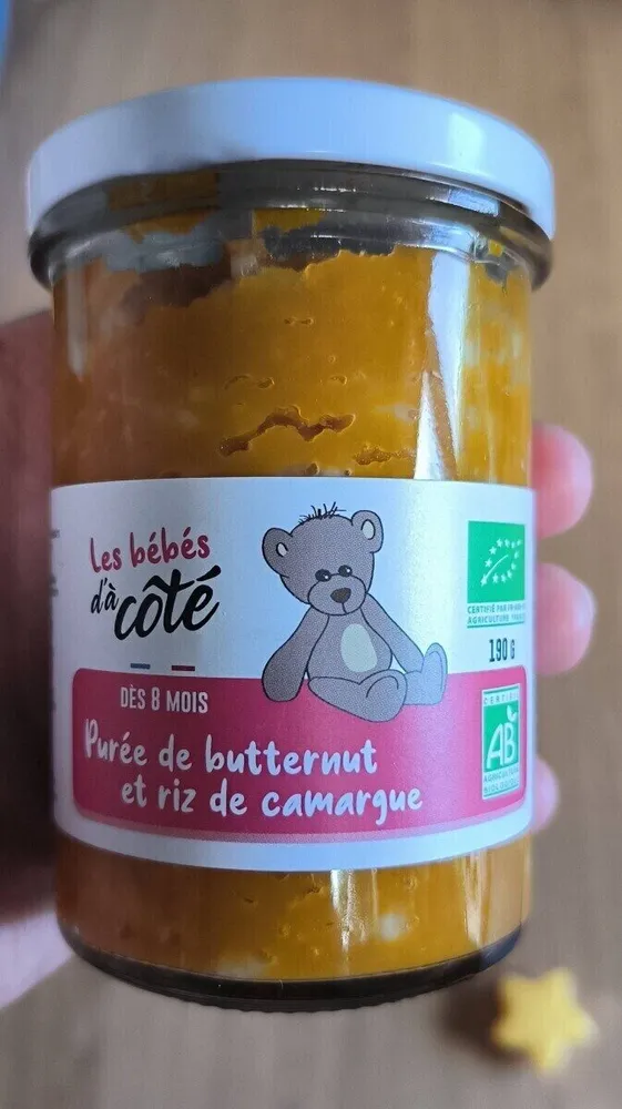 Purée De Butternut Et Riz De Camargue