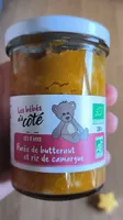 Purée De Butternut Et Riz De Camargue