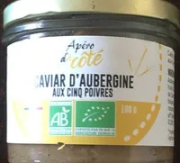 Caviar d’aubergine aux 5 poivres