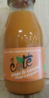 Soupe de carotte orange et gingembre
