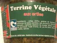 Terrine végétale aux orties
