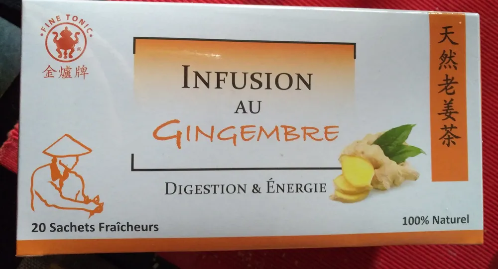 Infusion au gingembre