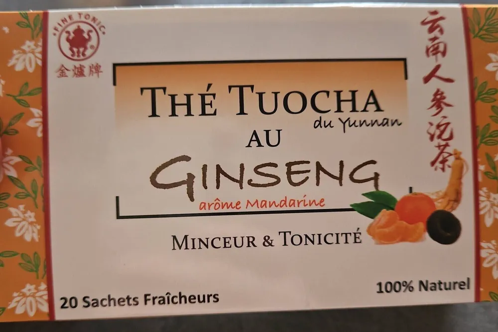 Thé Tuocha au Ginseng
