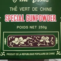 Thé vert de Chine spécial gunpodwer