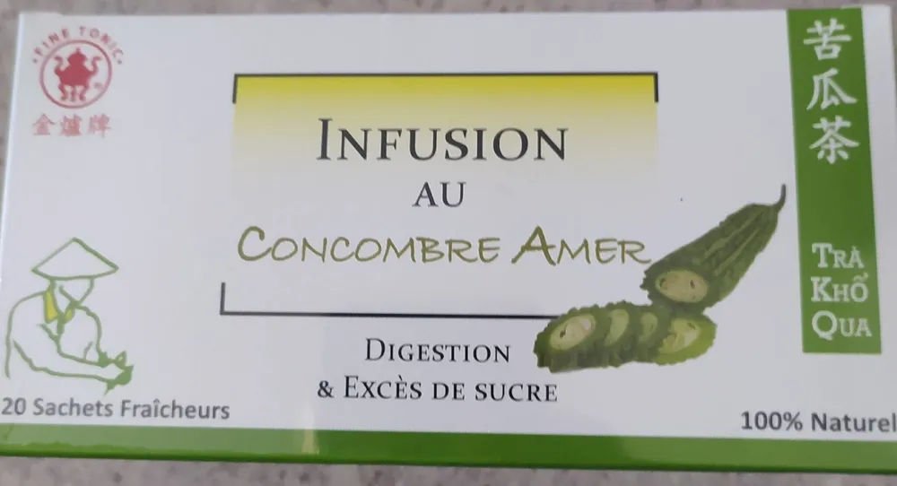 Infusion au concombre amer