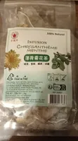 Infusion chrysanthème menthe