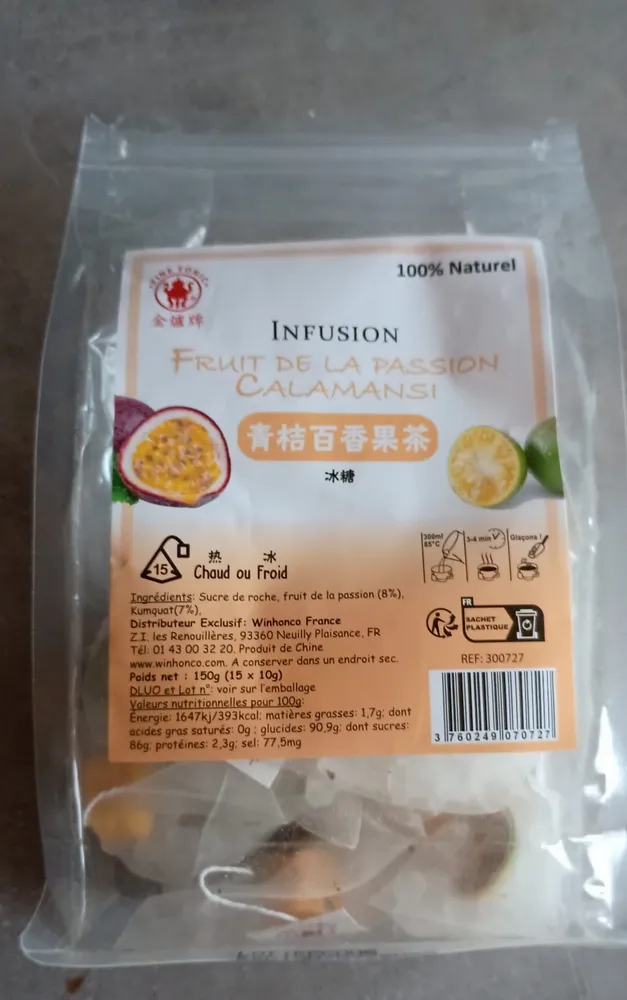 Fruit de la passion calamansi