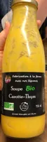 Soupe bio carotte-thym