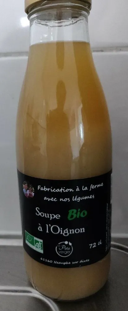 Soupe bio à l'oignon