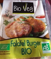 Falafel burger vegan bio