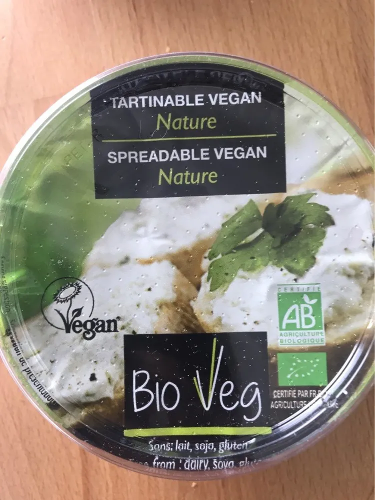 Tartinable Vegan Nature