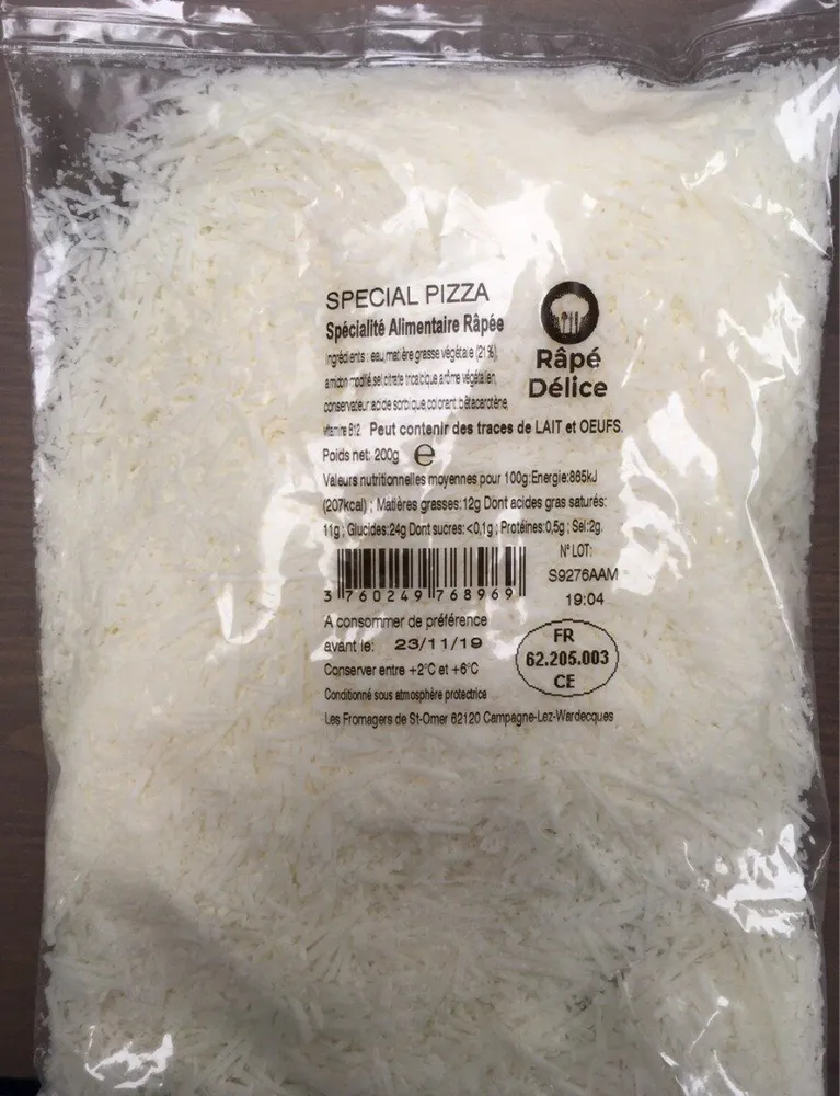 Râpé Spécial Pizza
