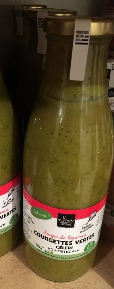 Soupe Courgettes vertes céleri