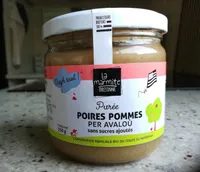 Purée poires pommes
