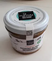 Compotée oignons au miel d'abeilles noires