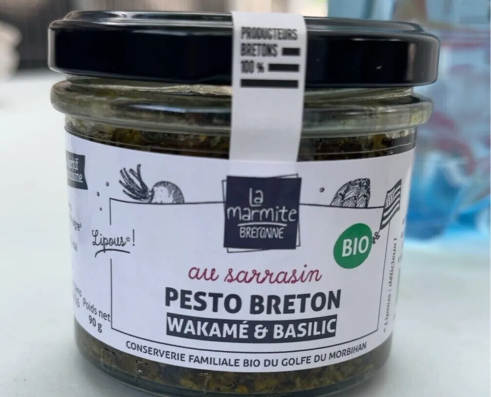 Pesto breton Wakamé & Basilic