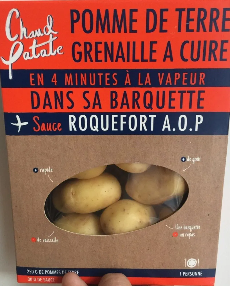 Barquette pommes de terre microndable