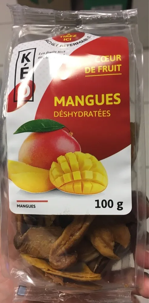 Mangues deshydratees