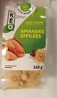 Amandes effilées