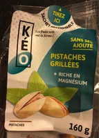 Pistaches grillées