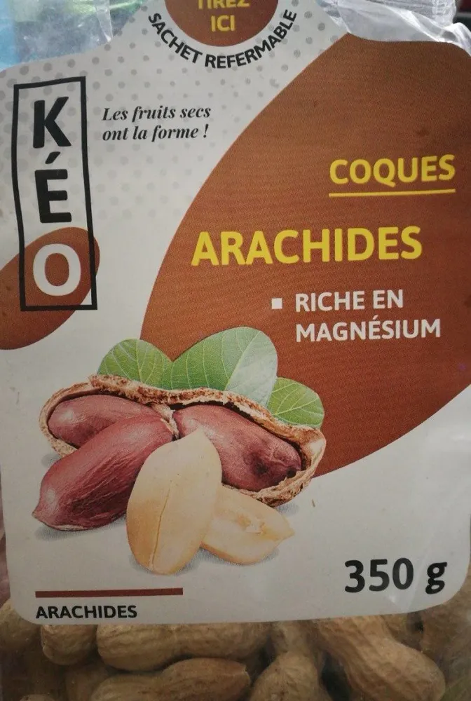 Coques arachides