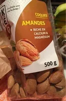 Amandes en coques