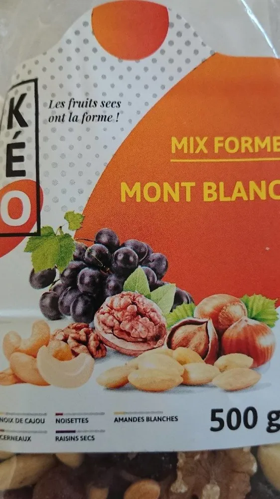 Mix forme Mont blanc