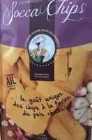 Socca Chips® Ail