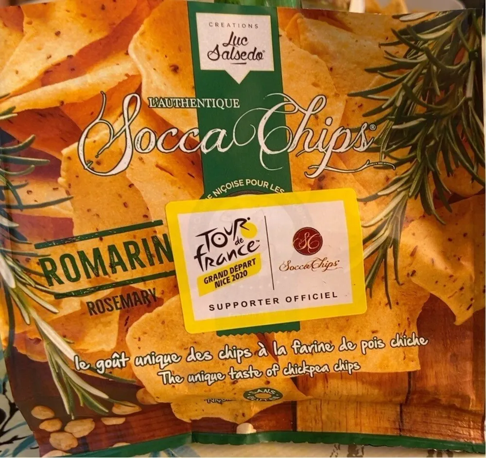 Socca Chips® Romarin