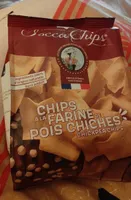 Chips farine de pois chiches