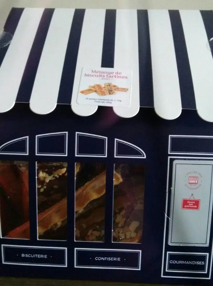 Melange de biscuits tartines