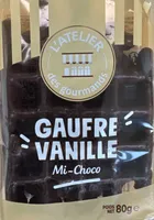 Gauffre vanille mi-choco