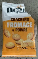 Crackers fromage et poivre