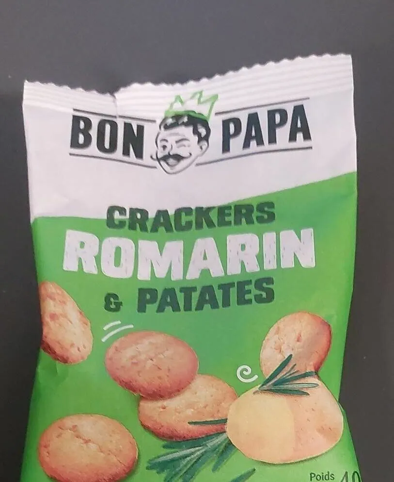 Crackers romarin & patates