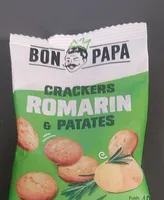 Crackers romarin & patates