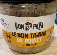 LE BON TAJINE DE POULET AU CITRON