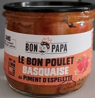 Le Bon Poulet Basquaise au piment d'Espelette