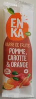 Barre de fruits pomme, carotte & orange