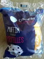 Muffin fourré myrtilles