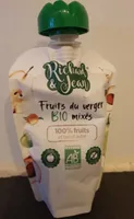 Richard et Jean Fruits du verger Bio mixés