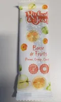 Barre de fruits Pomme, Orange, Carotte