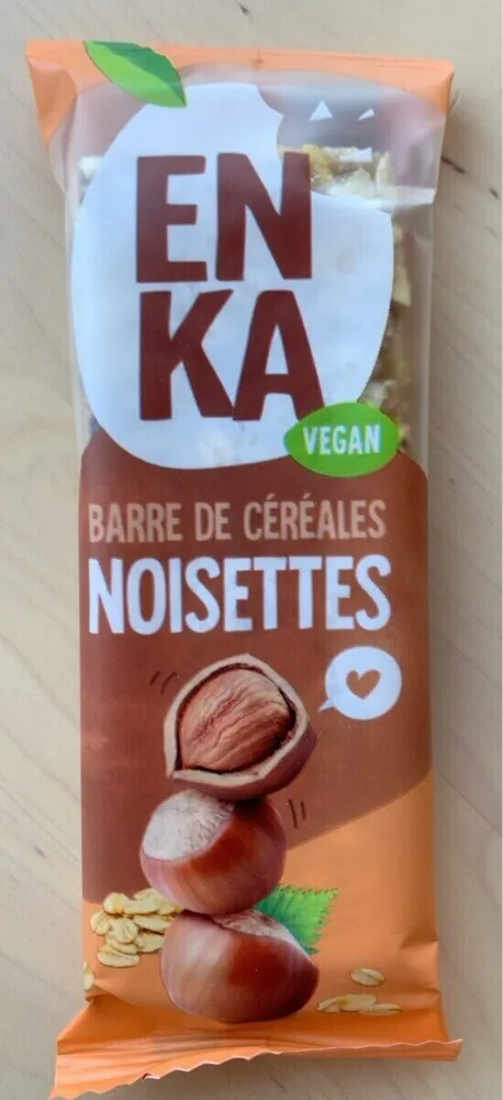EN KA barre de céréales noisettes