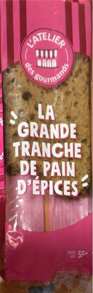 Grande tranche pain epice