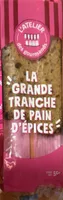 Grande tranche pain epice
