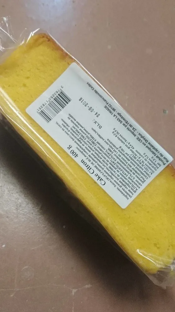 Cake citron
