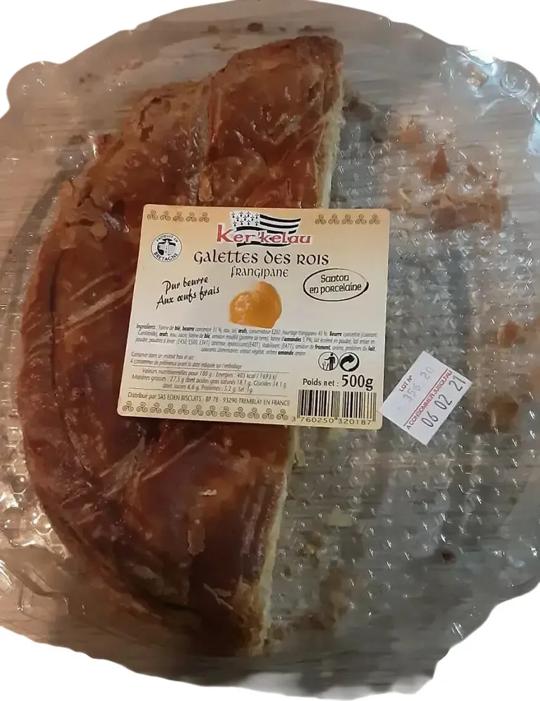 Galette des Rois Frangipane