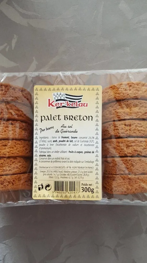 Palet breton au sel de guérande