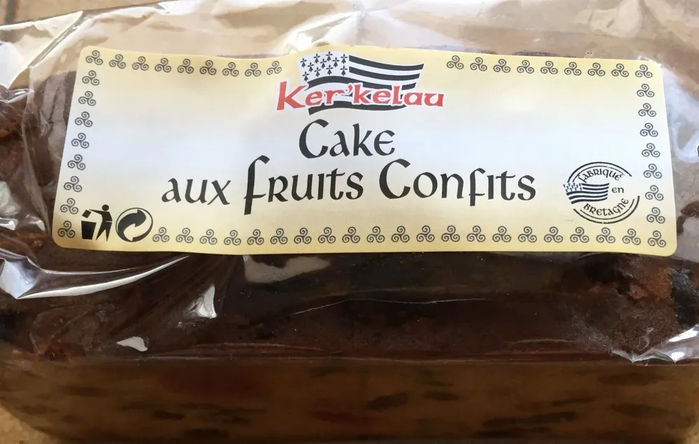 Cake aux fruits confits