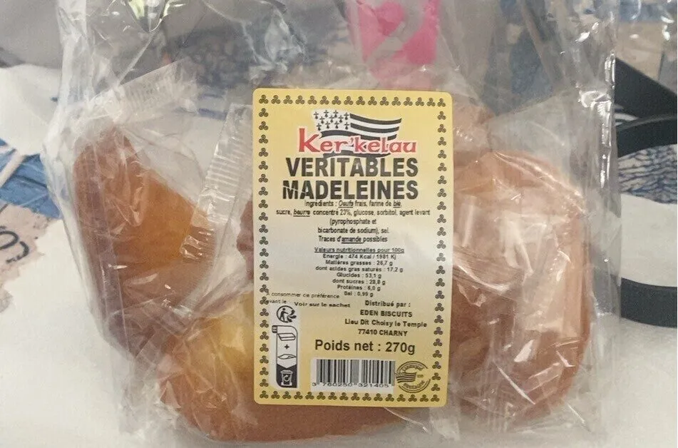 Véritables Madeleines